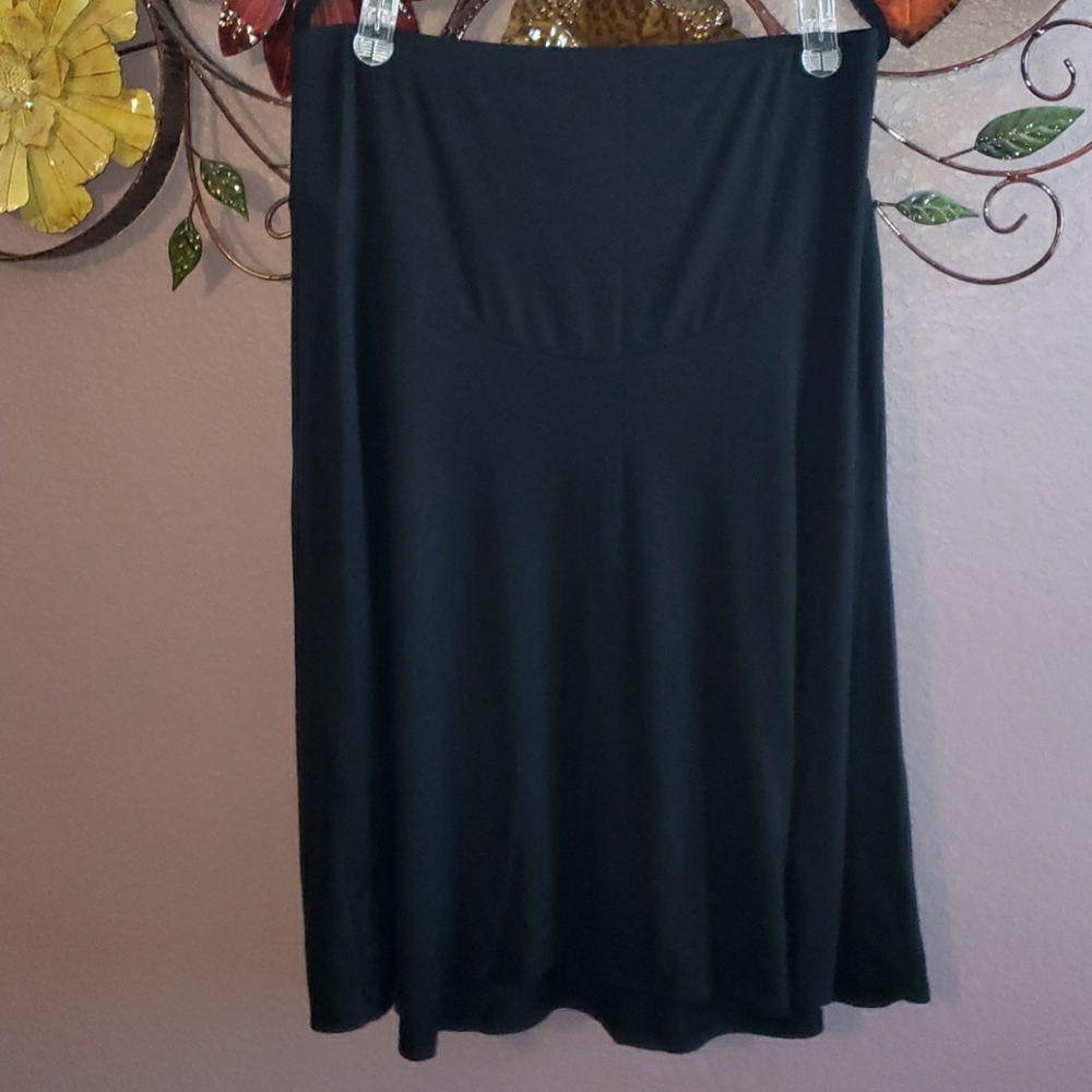 Maternity black skirt